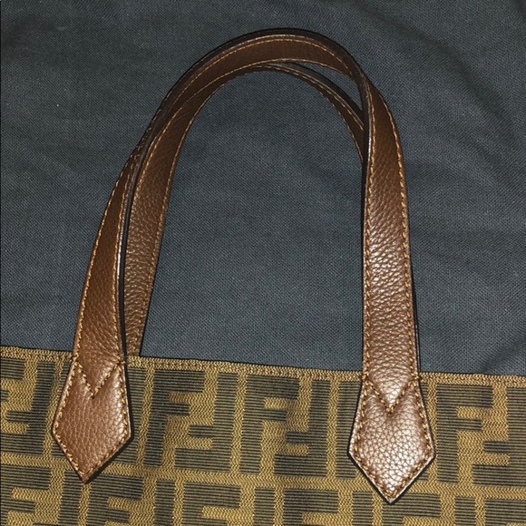 Fendi Zucca Shopper Tote | Like New | 100% Authentic - Picture 5 of 7